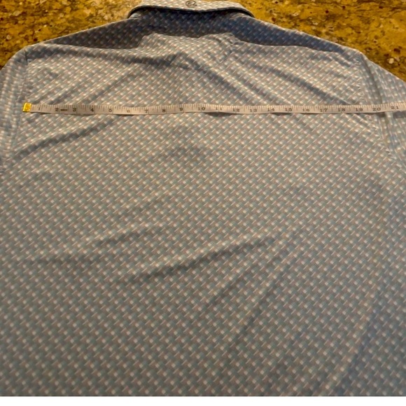 CHASE 54 XL POLO GOLF SS LEISURE WEAR AQUA & GREY - Picture 12 of 14